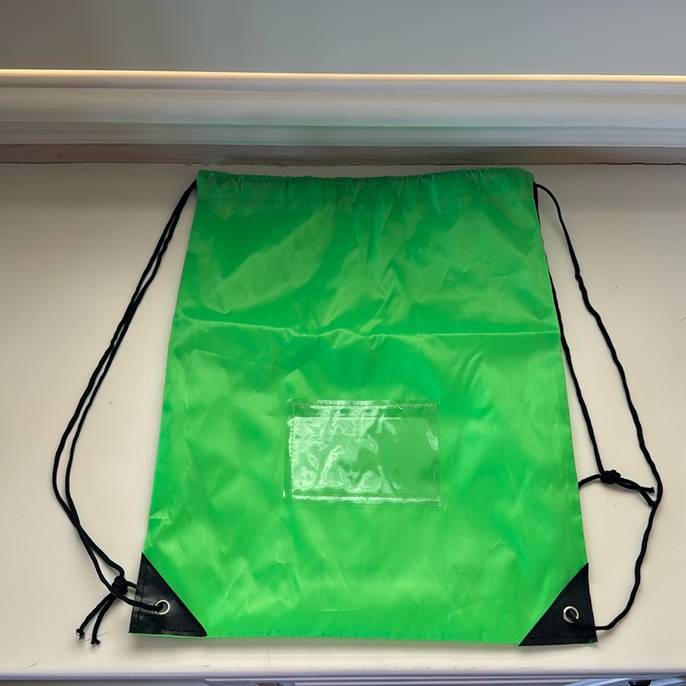 Drawstring Poly Gym Sack